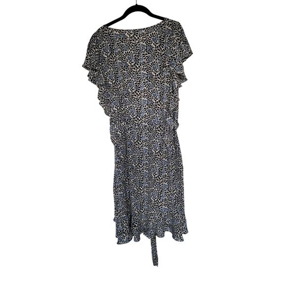 NWT Max Studio ​Plus Floral Ruffle Dress, 1X - Picture 2 of 6